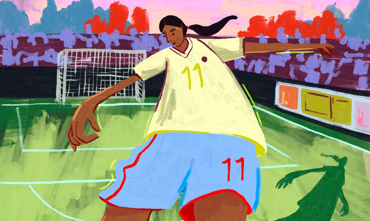 When I think of football, I see women