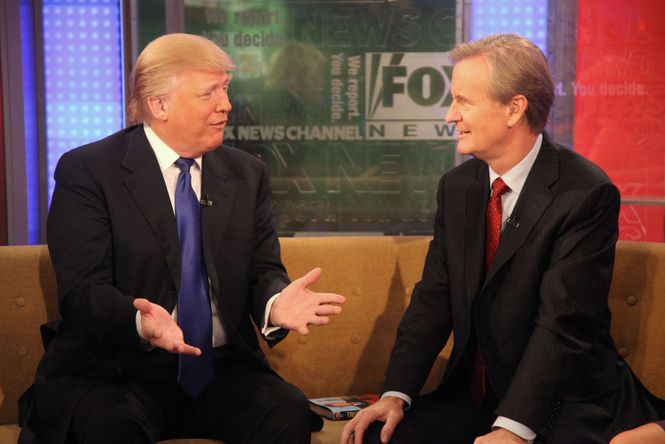 Trump im Fox TV Studio