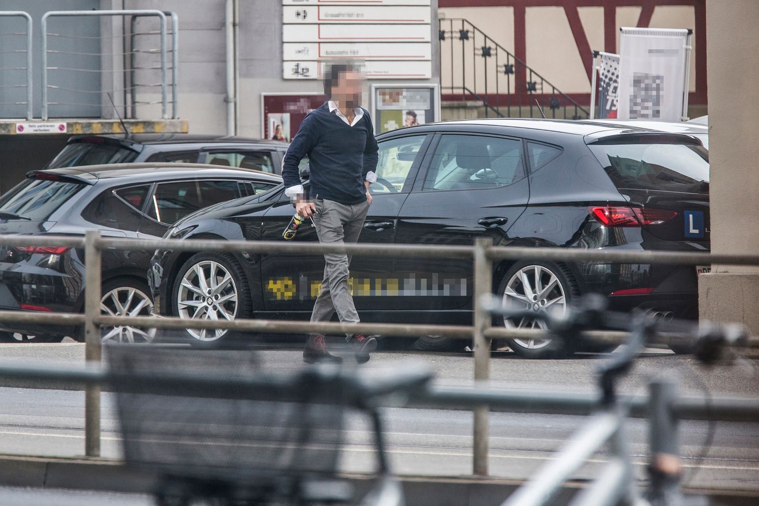 Paparazziaufnahme des verdächtigten Arztes