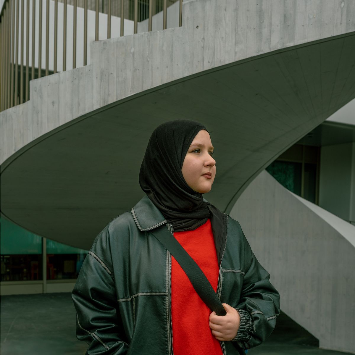 Cross okay, headscarf crisis.