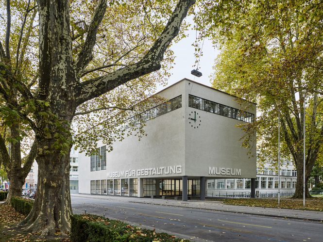 Aussenansicht des renovierten Museums für Gestaltung.