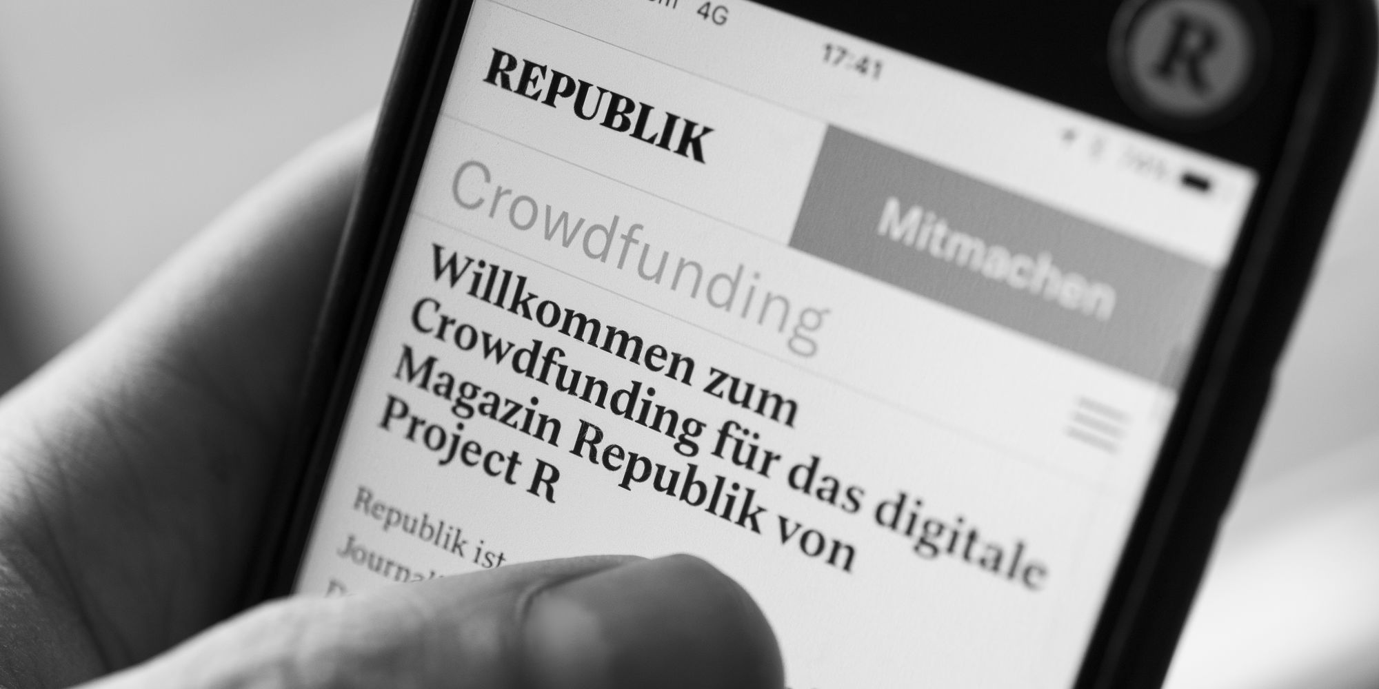 Startschuss Crowdfunding für «Republik»